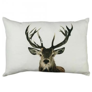 2 Coussins Cerf Elaphe 40x60