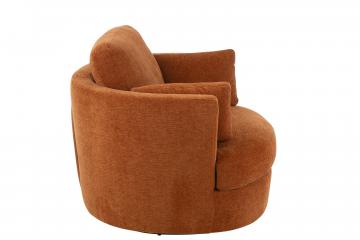 Fauteuil Pivotant Velours (3 couleurs)