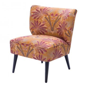 Fauteuil Cocktail Velours Adèle