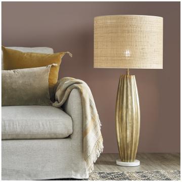 Abat-Jour Raphia Naturel ø45cm
