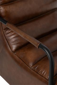 Fauteuil Cuir Indus Vintage