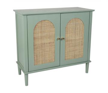 Cabinet 2 Portes Nolita Sauge Naturel Jardin d'Ulysse