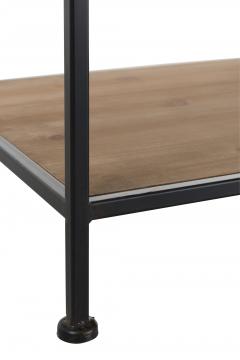 Etagère Penderie Indus Bois Métal