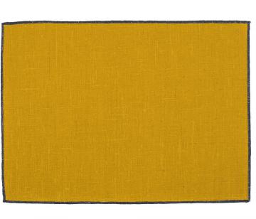 6 x Sets de Table Borgo Ocre Lin Enduit