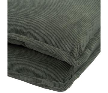 Chauffeuse Lit Tessia Velours Kaki