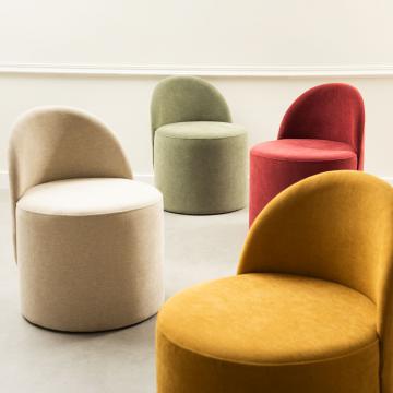 Fauteuil Begonia Rouge