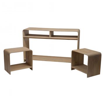 Console Gilda Bois Manguier Naturel