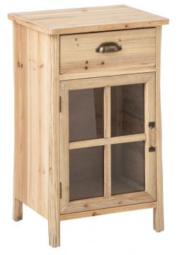 Table de Chevet Chamonix Pin Naturel
