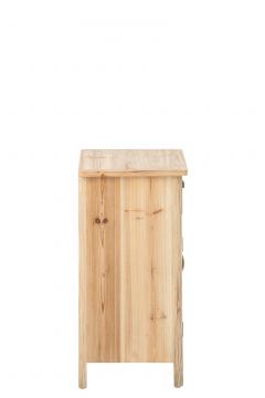 Table de Chevet Chamonix Pin Naturel