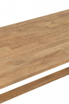 Table à Manger Rectangulaire Manguier Naturel 240cm