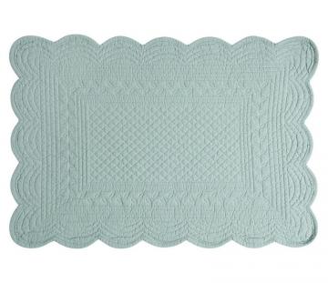 6 x Sets de Table Boutis Vert d'Eau
