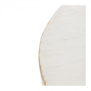 Table Basse BAO Orme Recyclé Blanc PM Blanc d'Ivoire