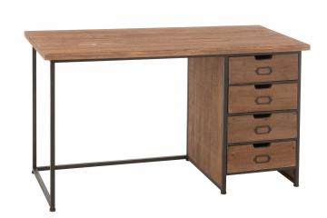 Bureau Indus Moa Bois Naturel
