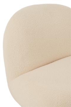 Fauteuil Pivotant Lounge Neige Blanc