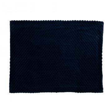 Plaid Diana Bleu Marine 130x170