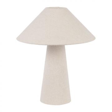 Lampe Calypsa Coton Blanc Cassé