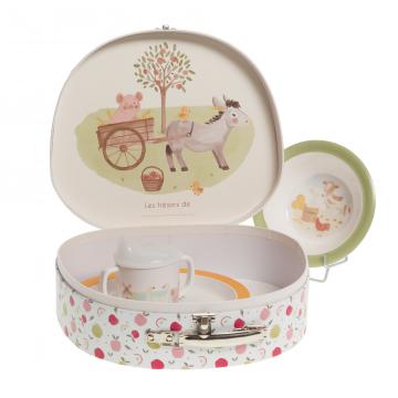 Coffret Valisette Déjeuner 5 Pièces Esteban Enfant