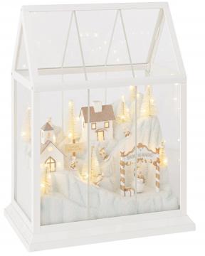 Village de Noël Verre Led MM