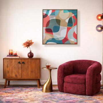 Cadre Toile Geo Zen 80*80