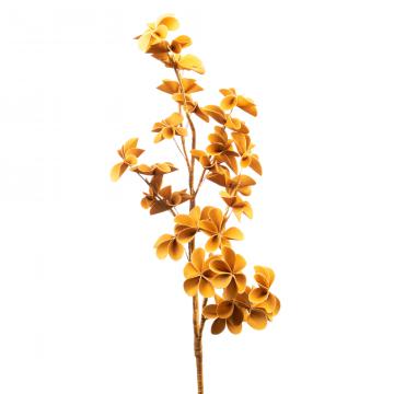 6 Fleurs Alma Moutarde H89cm