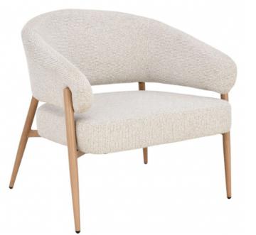 Fauteui Curve Chêne Beige