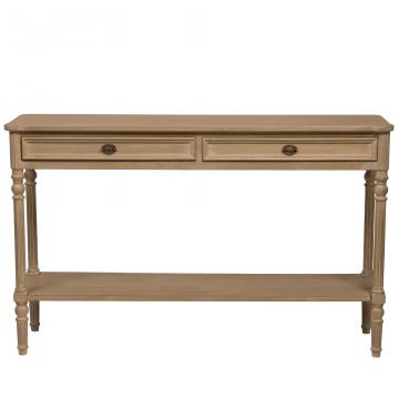 Console 2 Tiroirs Prestige GM Bois Naturel