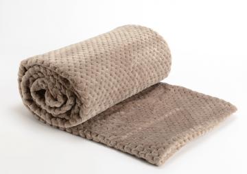 Plaid Damier Taupe 130*170