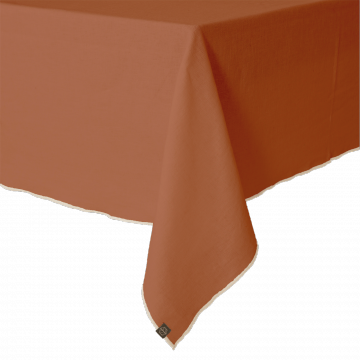 Nappe Corte Terre Brûlée Lin Coton (3 tailles)