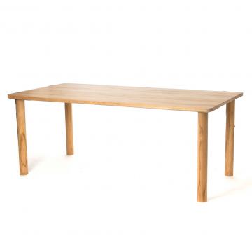 Table à Manger Rectangulaire Teck Naturel Dune 200cm