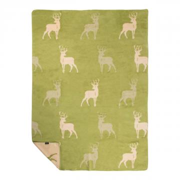 Plaid Cerf Vert Olive 150*200