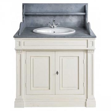 Meuble Lavabo Simple Rivoli Uni (15 patines au choix)