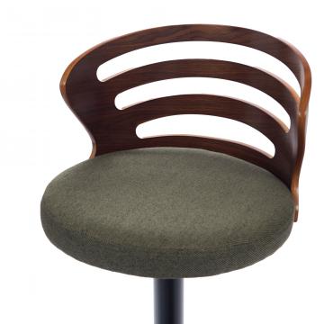 Tabouret de Bar Emilo Tissu (2 couleurs)