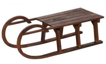 Table Basse Luge Vintage Bois Recyclé