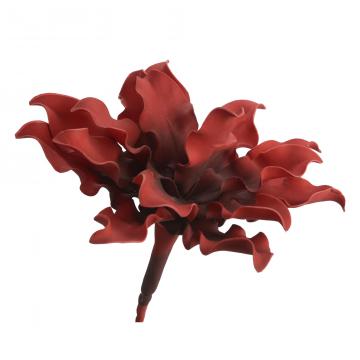 6 Fleurs Cumbia Rouge H54cm