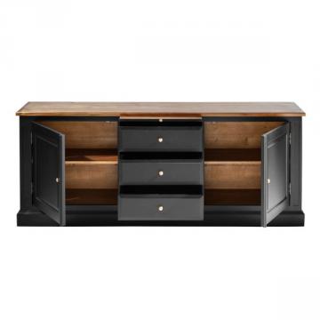 Buffet Bas Fontainebleau 3 Tiroirs 2 Portes