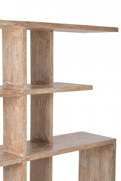 Etagère Bibliothèque Manguier Blanchi