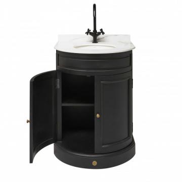 Meuble Lavabo Mini Hausmann Noir