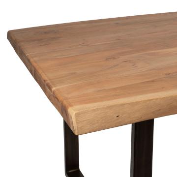 Table à Manger Factory Indus Bois Métal 200cm