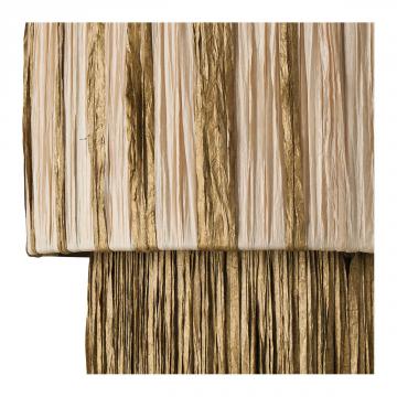 Applique Non Electrifiée Nia Raphia Doré Naturel