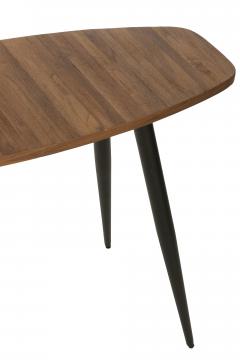 Console Ovale Teck Recyclé Naturel