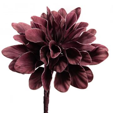6 Fleurs Bastia Prune H86cm