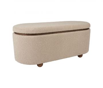 Banc Coffre x2 Alpinia Beige