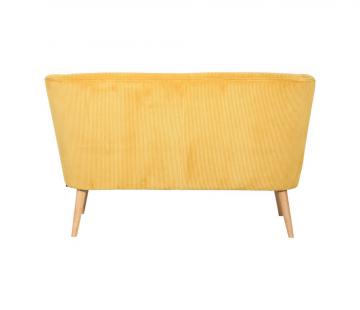 Canapé 2 Places Eléonore Moutarde