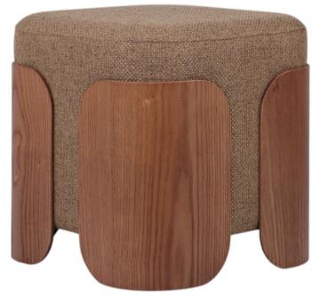 Pouf Aubépine Marron