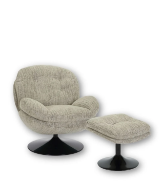 Fauteuil Memento Chiné Beige Athezza -NEW-