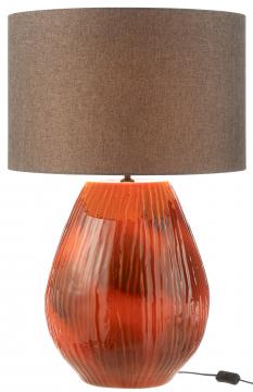 Lampe Akane Céramique Rouge