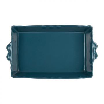 Plat Four Bleu Acier Coté Table (3tailles)