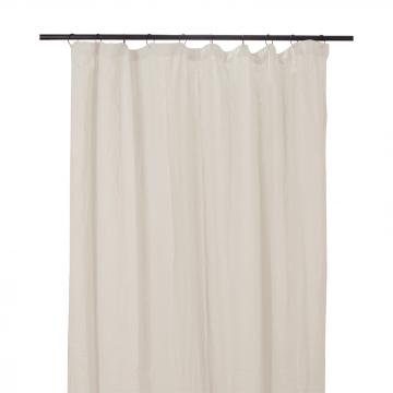 2 x Rideaux Dili Craie Voile de Coton 120x280