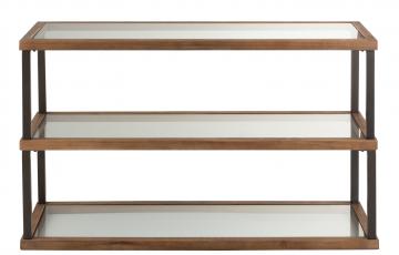 Console Bois Métal Verre Jolipa