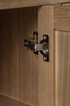 Bibliothèque 4 Portes Pin Naturel